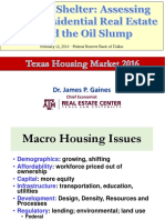 Texas Housing Market - 2016