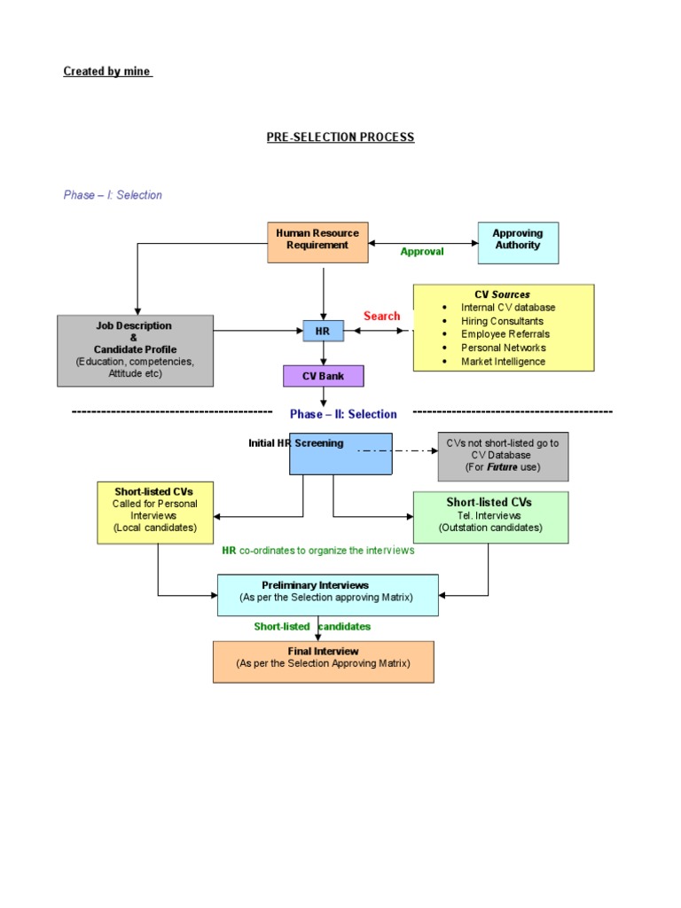 Recruitment and Selection Process Guide | PDF