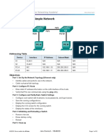 Lab 2 - Building A Simple Network: Topology