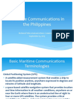 Maritime Communications in The Philippines: National Telecommunications Commission September 9, 2013