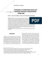 Automatic Discrimination of Sedimentary Facies and Lithologies in Reef-Bank Reservoirs Using Borehole Image Logs