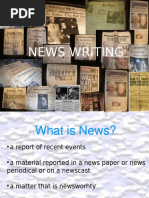 News Writing