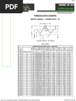 Maryland Metrics - Thread Data Charts | PDF | Mechanical Engineering ...