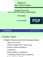 A First Look at Classes: Starting Out With Java: From Control Structures Through Objects Fifth Edition