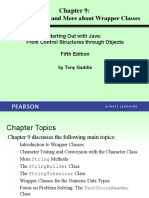 Text Processing and More About Wrapper Classes