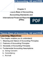 Theory Base of Accounting, As and IFRS