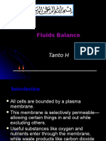 Fluids Balance: Tanto H