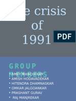 The Crisis of 1991