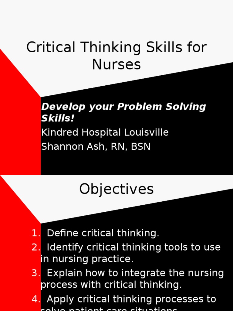 Critical thinking powerpoint for students image