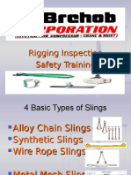 Rigging Safety Training: 4 Types of Slings and Inspection Requirements