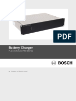 Operation Manual Bosch Charger
