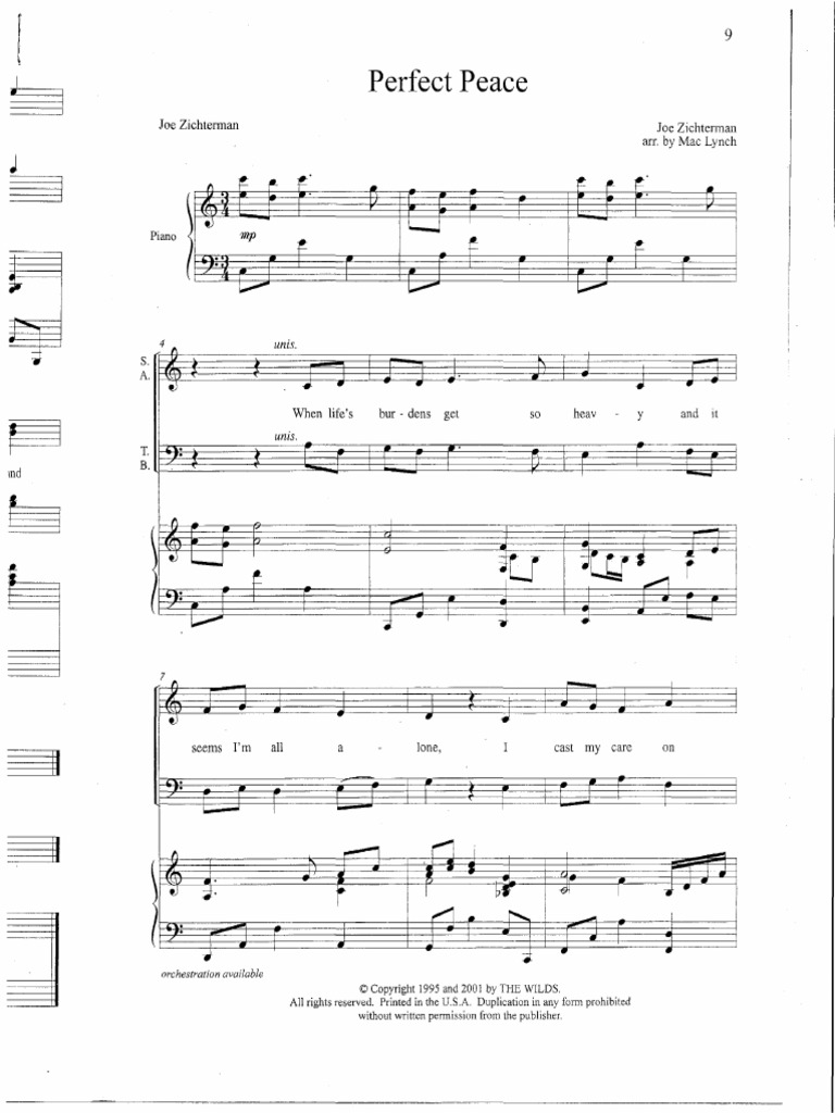 Perfect Peace Pdf Pdf