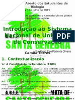 Introdução ao Sistema Nacional de Unidades de Conservação