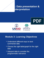 Me Module 3 Data Presentation and Interpretation May 2