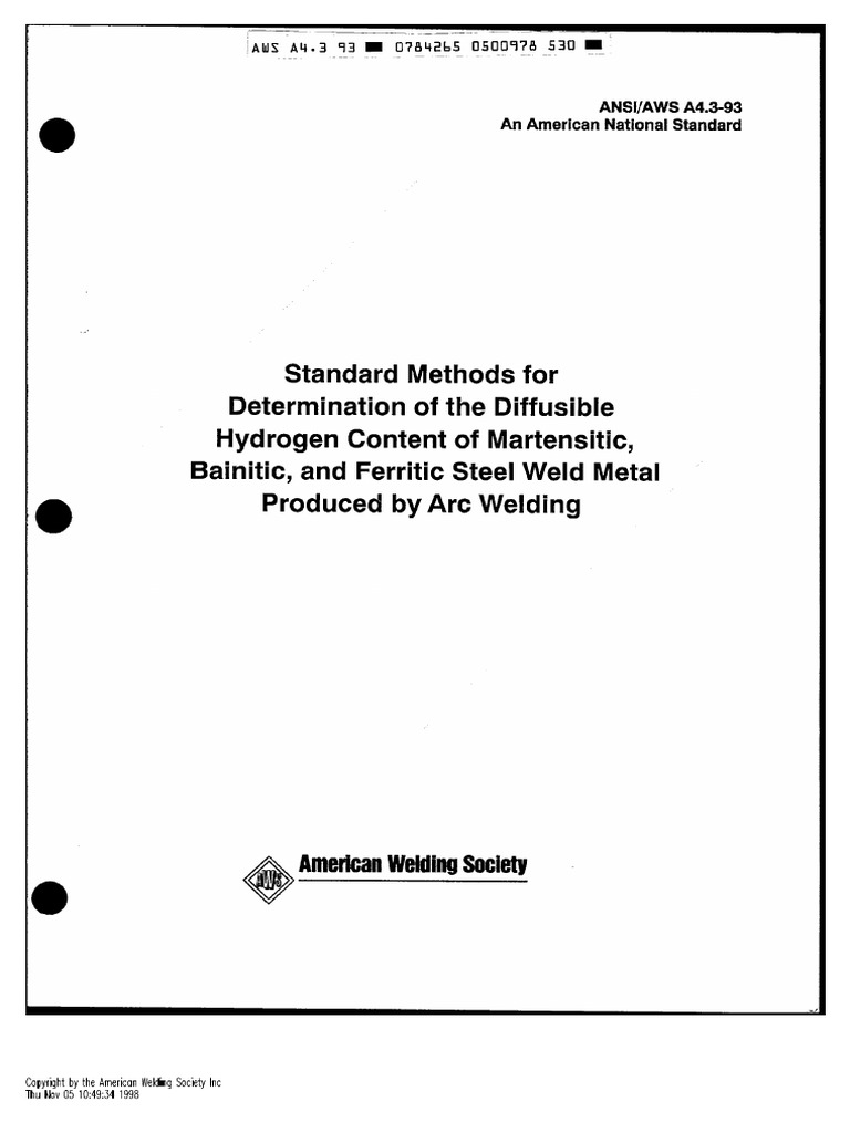 Aws A4.3 PDF | PDF
