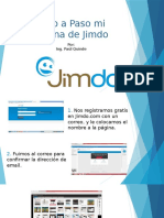 Página web en Jimdo