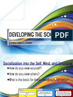 Developing The Social Self