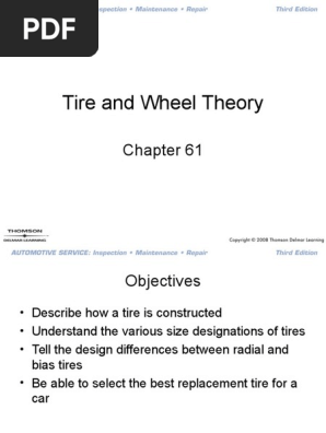 Tires and Wheels