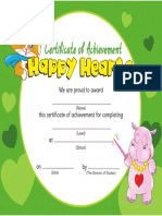 Happy Hearts 2 Diploma