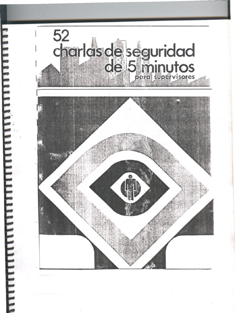52 Charla De Seguridad De 5 Minutos Pdf