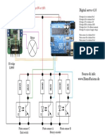 Digital Servo v1.0: Plus of Supply Voltage (5V or 12V)