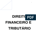 Apostila Direito Financeiro e Tributário - I 