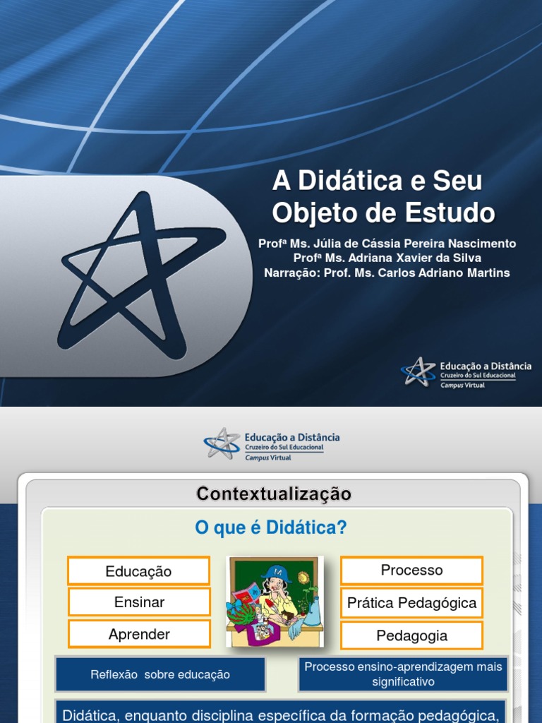 Objeto de Estudo da Didática | PDF | Pedagogia | Ensino