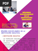 Regimen Disciplinario de Las Ie Ley 29944 PDF