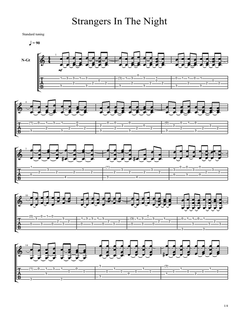 Guitar Tabs for 