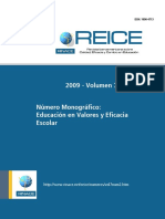 01 - Educación en Valores y Eficacia Escolar