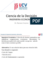 Ciencia de La Decisión INGENIERIA ECONOMICA PDF