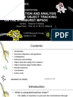 Implementation and Analysis of Real-Time Object Tracking On The Starburst Mpsoc