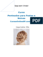 Curso Penteados Para Festas e Noivas 18599