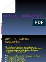 Material Management