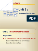Relational Database Terminologies and Keys (39