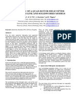 Validation of A Quad-Rotor Helicopter Matlab-Simulink and Solidworks Models - AB