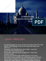 Sumbangan Kerajaan Islam