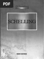 Friedrich Von Schelling Os Pensadores [1989]