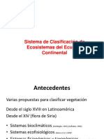 Metodología de clasificación de Ecosistemas Ecuatorianos