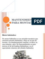 Mantenimiento montacargas