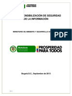 PlanDeSensibilizaciónen Seguridad de La Informacion