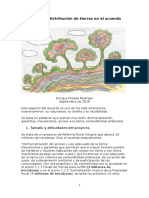 La Distribuciòn de Tierras en El Acuerdo Con Las Farc - Enrique Posada Restrepo