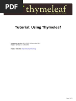 Using Thymeleaf