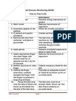 BGM Checklist