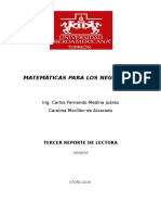 Matemáticas para Los Negocios