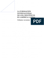 Sylvie Didou - La Formación Internacional de Los Científicos en América Latina (2013)