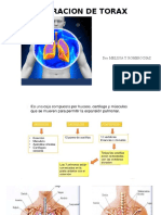 Exploracion de Torax