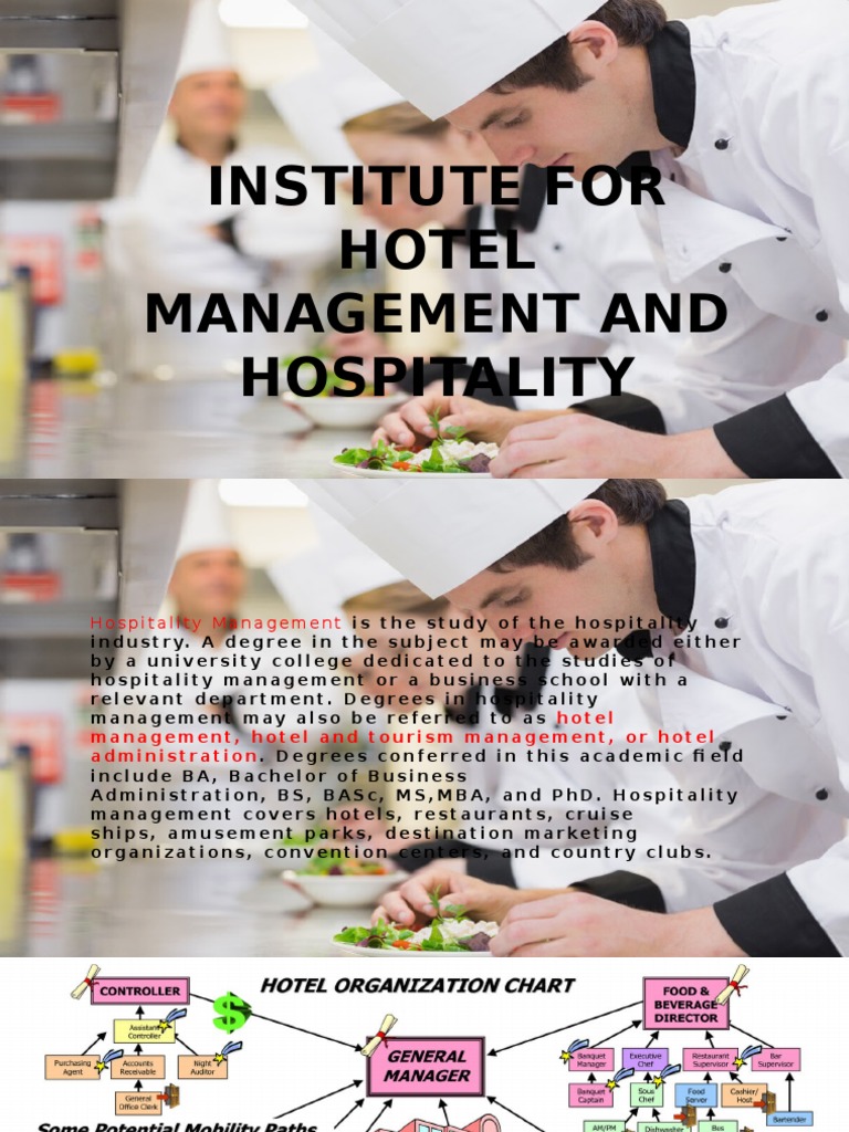 research project for hotel management students