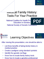 Family History Competencies