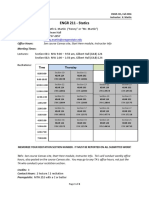 ENGR 211 Course Syllabus